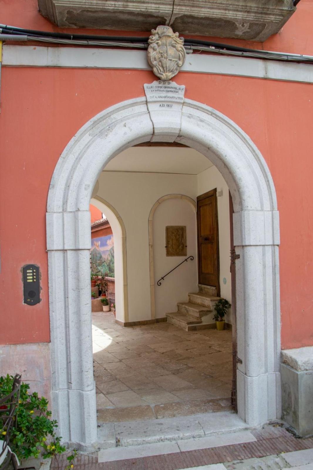Palazzo Gentilizio De Maffutiis Hotell Auletta Exteriör bild